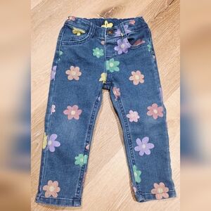 Garanimals Blue Floral Kids Jeans